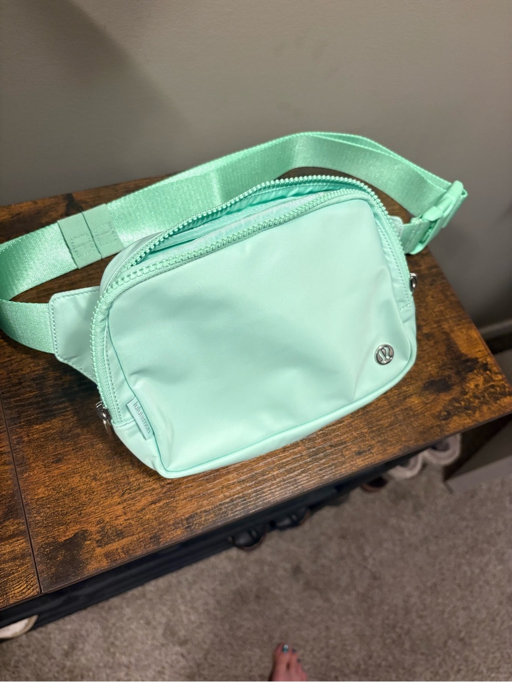lululemon athletica Mint Green Belt Bag